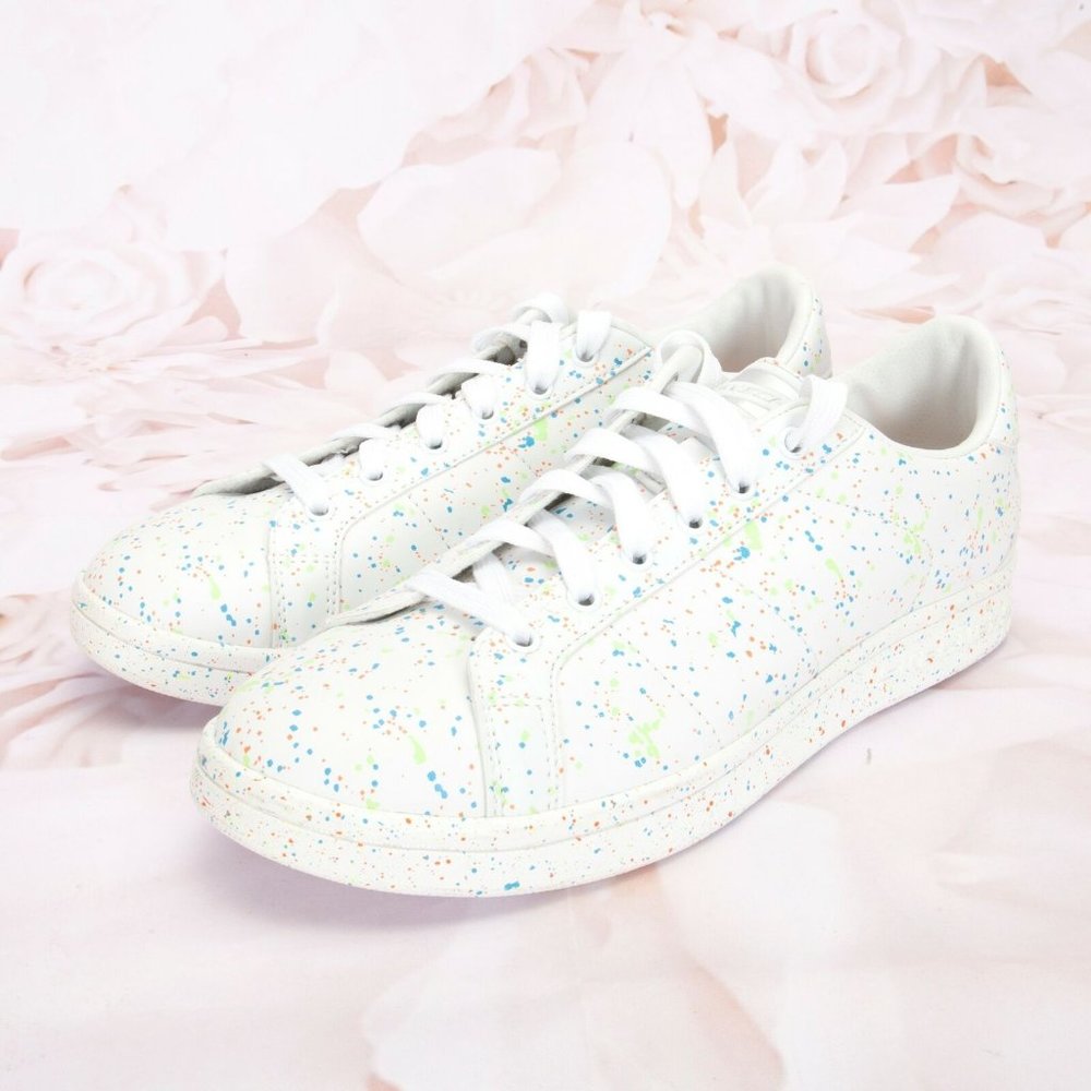 Skechers Paint Splatter Memory Foam Air Sneakers Tennis Shoes